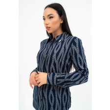 BUDMIL karcsúsított blúz Női L s.kék-fehér 20770070-002251-0499 blúz