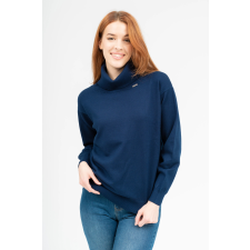 BUDMIL Kötött garbó Női XXL s.kék női pulóver, kardigán