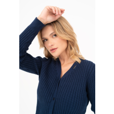 BUDMIL Kötött kardigán Női XS s.kék 20050804-002242-0199 női pulóver, kardigán