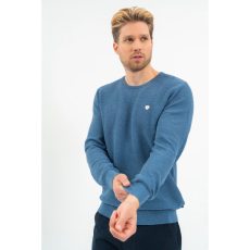 BUDMIL Kötött pulóver Férfi XL kék melanzs 20050830-001252-0599