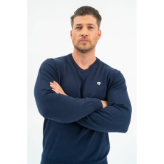 BUDMIL Kötött pulóver Férfi XL s.kék 20050829-004252-0599