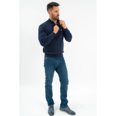 BUDMIL Kötött pulóver Férfi XL s.kék 20050833-002252-0599