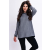 BUDMIL Kötött pulóver Női XL fekete-fehér