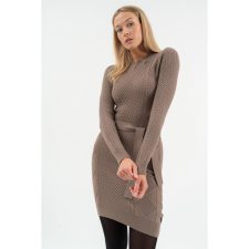 BUDMIL Kötött ruha Női M bézs 20650037-001252-0399 női ruha