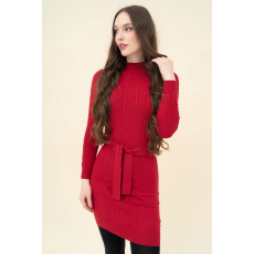 BUDMIL kötött ruha Női M piros 20650031-002242-0399