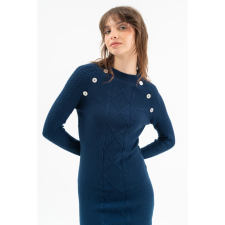 BUDMIL Kötött ruha Női M s.kék 20650038-002252-0399 női ruha