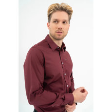 BUDMIL Modern fit ing Férfi S bordó 20450235-002252-0299