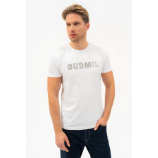 BUDMIL modern fit póló Férfi M fehér 20300443-002251-0399