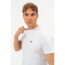 BUDMIL modern fit póló Férfi M fehér 20310106-001251-0399