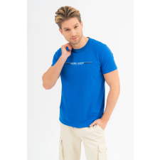 BUDMIL modern fit póló Férfi S kék férfi póló
