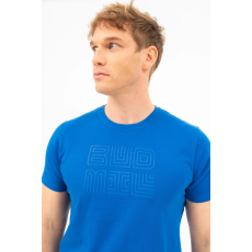 BUDMIL modern fit póló Férfi S kék 20300443-006251-0299