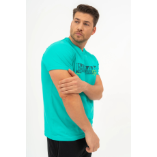 BUDMIL modern fit póló Férfi S zöld 20300444-002251-0299