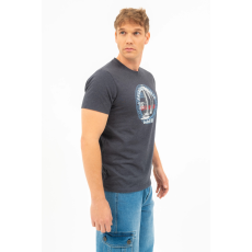 BUDMIL modern fit póló Férfi XXL s.kék-melír 20300445-003251-0699