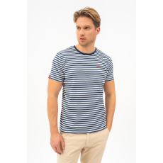 BUDMIL modern fit póló Férfi XXXL s.kék-fehér 20310108-001251-0799