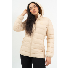 BUDMIL női steppelt dzseki, ANJELITA25, Bézs, XL