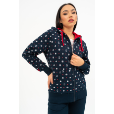 BUDMIL , Női szabadidőfelső25, DIANA2, Mintás, 2XL