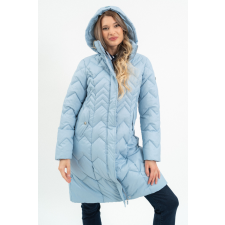 BUDMIL női téli kabát, ARMANDA25, Világoskék, XL női dzseki, kabát