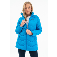 BUDMIL női téli kabát, HEATHER25, Kék, 2XL női dzseki, kabát