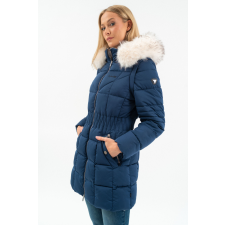 BUDMIL női téli kabát, ISABELLA25, Kék, L női dzseki, kabát