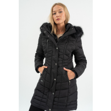 BUDMIL női téli kabát, JANICE25, Fekete, L női dzseki, kabát