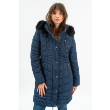 BUDMIL női téli kabát, JANICE25, Kék, 3XL női dzseki, kabát