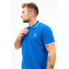 BUDMIL regular fit galléros póló Férfi L királykék 20730262-001251-0499