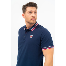 BUDMIL regular fit galléros póló Férfi XL s.kék 20730263-002251-0599 férfi póló