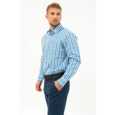 BUDMIL Regular fit ing Férfi XXXL kék 20450234-003251-0799 férfi ing
