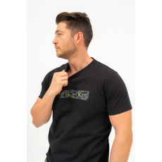BUDMIL regular fit póló Férfi L fekete 20300446-014251-0499