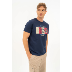 BUDMIL regular fit póló Férfi M s.kék 20300446-013251-0399