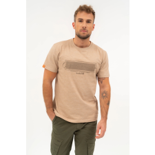 BUDMIL regular fit póló Férfi XXL bézs melanzs 20310109-001251-0699 férfi póló