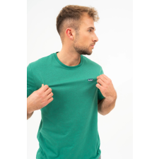 BUDMIL regular fit póló Férfi XXL zöld melír 20300442-002251-0699 férfi póló