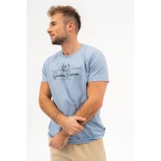 BUDMIL regular fit póló Férfi XXXXL v.kék-melír 20300447-001251-0899