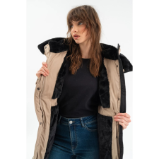 BUDMIL téli kabát Női L bézs 20030556-001252-0499 női dzseki, kabát