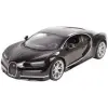  Bugatti Chiron távirányítós autó - fekete, 1:14
