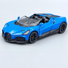  Bugatti Mistral kinsmart modell kék autópálya és játékautó