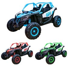  Buggy akkumulátorral, 2 motorral, 12V, 7A elektromos járgány