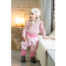  Buggyos nadrág, szív, fehér babanadrág