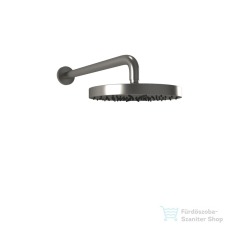 Bugnatese ACCESSORI 20cm-es kerek fejzuhany, 32cm-es zuhanykarral, szálcsiszolt nikkel 79848 csaptelep
