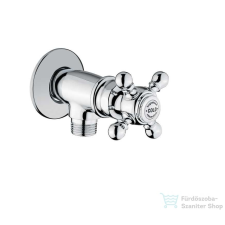 Bugnatese ARCADIA Sarokszelep 1/2-1/2" csatlakozású króm színben 8358 csaptelep