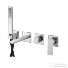 Bugnatese ATELIER falsík alatti kád csaptelep kézizuhannyal, króm 9401CR csaptelep