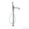 Bugnatese Kline szabadon álló kádtöltő csaptelep alaptesttel és zuhanyszettel,króm 5760CR