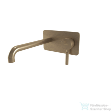Bugnatese KOBUK Fal alatti mosdócsaptelep 22 cm kifolyóval bronz színben 2247BR csaptelep
