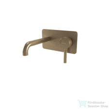 Bugnatese KOBUK falsík alatti mosdócsaptelep 19 cm kifolyóval,click-clack leeresztővel,bronz 2243SCBR csaptelep