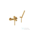 Bugnatese KOBUK Kádcsaptelep, zuhanyszettel, szálcsiszolt arany színben 2202OS