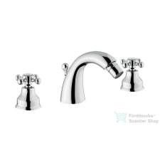 Bugnatese LADY Álló 3 üléses bidet csaptelep kifolyóval króm színben 925 csaptelep