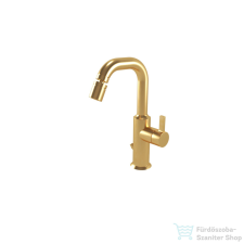 Bugnatese Orion bidet csaptelep automata leeresztővel,szálcsiszolt arany 5623OS csaptelep