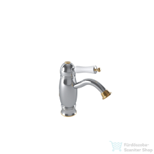 Bugnatese OXFORD alacsony bidet csaptelep leeresztő nélkül,króm/arany 6319SCRDO csaptelep