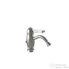 Bugnatese OXFORD Alacsony bidet csaptelep leeresztővel fényes nikkel színben 6325NS csaptelep