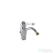 Bugnatese OXFORD bidet csaptelep automata leeresztővel,króm/arany 6325CRDO csaptelep